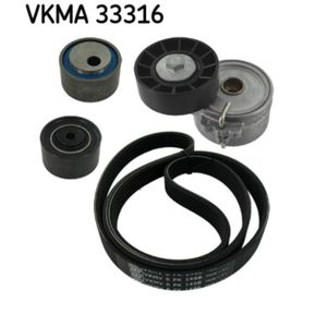 Keilrippenriemensatz SKF VKMA 33316 für Fiat Peugeot Citroën Ducato Boxer Jumper