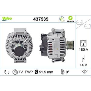 Generator VALEO 437539 für Mercedes-Benz Jeep Chrysler CLS G