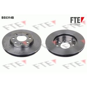 Bremsscheibe FTE 9082057 (2 Stk.) für Opel Corsa C