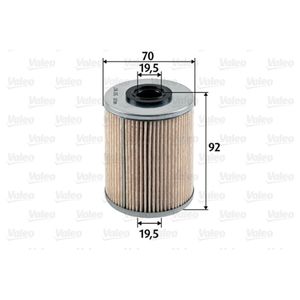 Kraftstofffilter VALEO 587907 für Citroën Opel Peugeot Renault Trucks XM