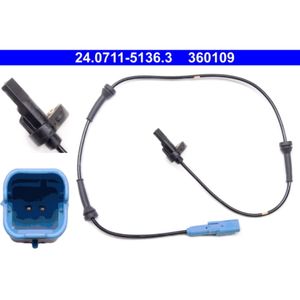 Sensor Raddrehzahl ATE 24.0711-5136.3 für Peugeot 206+ 206 Van