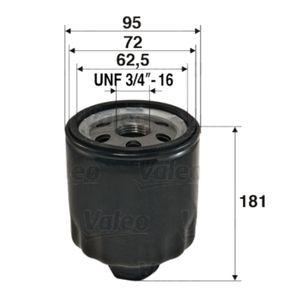 Ölfilter VALEO 586056 für VW Volvo Transporter T4 LT 28-35 I 760 940 II