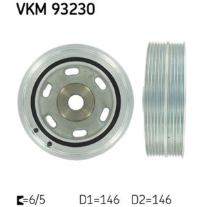 Riemenscheibe Kurbelwelle SKF VKM 93230 für Citroën Peugeot Fiat Jumper Boxer