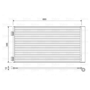 Kondensator Klimaanlage VALEO 814408 für Mini Roadster Countryman