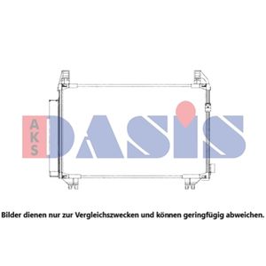 Kondensator Klimaanlage AKS DASIS 212056N