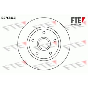 Bremsscheibe FTE 9071403 (2 Stk.) für Renault Megane CC III Grandtour