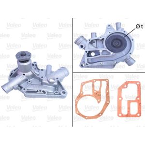 Wasserpumpe Motorkühlung VALEO 506059 für Renault 4