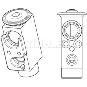 Expansionsventil Klimaanlage MAHLE AVE 72 000P