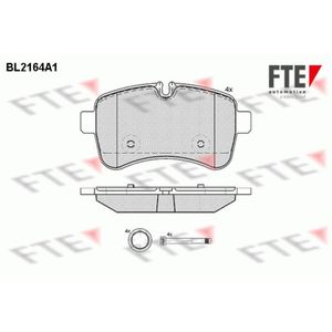 Bremsbelagsatz Scheibenbremse FTE 9010687