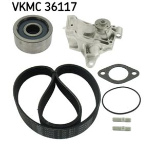 Wasserpumpe + Keilrippenriemensatz SKF VKMC 36117 für Renault Opel Master II