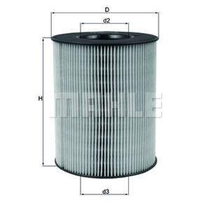 Luftfilter MAHLE LX 794 für Mercedes-Benz A