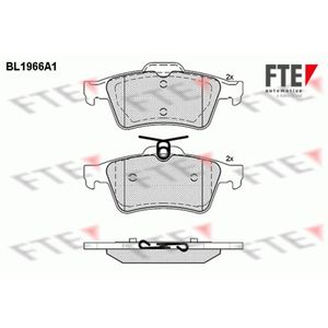 Bremsbelagsatz Scheibenbremse FTE 9010548 für Jaguar Citroën Ford Renault Saab