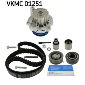 Wasserpumpe + Zahnriemensatz SKF VKMC 01251 für VW Audi Seat Skoda Caddy II A3