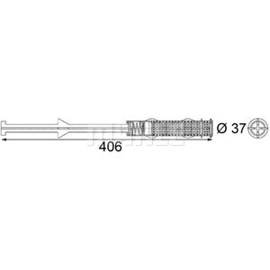 Trockner Klimaanlage MAHLE AD 59 000P