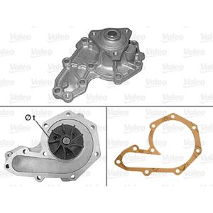 Wasserpumpe Motorkühlung VALEO 506019 für Renault Volvo Opel Dacia Super 5 9