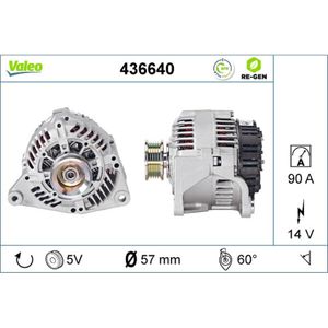 Generator VALEO 436640 für Audi VW Coupe B3 100 C4 80 B4 Avant A4 B5 A6