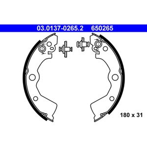 Bremsbackensatz ATE 03.0137-0265.2