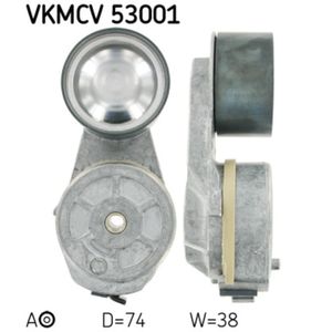 Spannrolle Keilrippenriemen SKF VKMCV 53001 für Renault Alpina Mercedes-Benz Opel