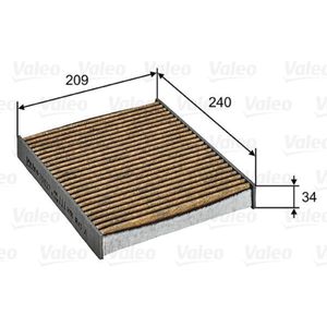 Filter Innenraumluft VALEO 701027 für Ford Mondeo IV Turnier Galaxy II