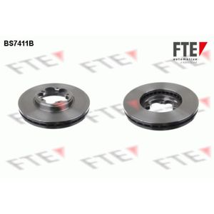 Bremsscheibe FTE 9081077 (2 Stk.) für Ford Tourneo Custom V362 Transit V363