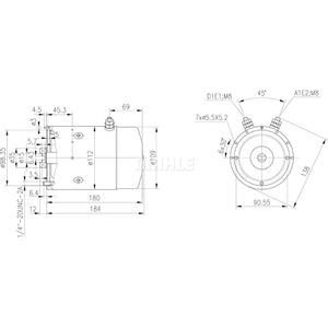 Elektromotor MAHLE MM 106