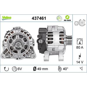 Generator VALEO 437461 für Peugeot Citroën 206 CC 307 C3 I SW Pluriel