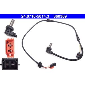 Sensor Raddrehzahl ATE 24.0710-5014.3 für Audi VW Skoda A4 B5 Avant