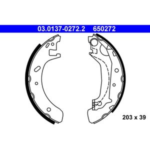 Bremsbackensatz ATE 03.0137-0272.2 für Ford Mondeo I