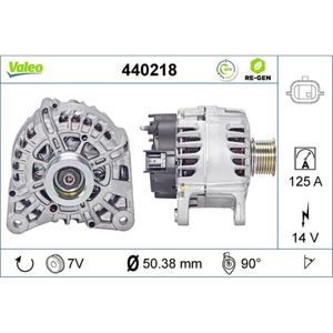 Generator VALEO 440218 für Renault Megane III Grandtour Scénic