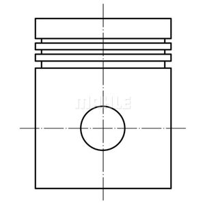 Kolben MAHLE 037 36 00 für Volvo 240