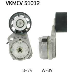 Spannrolle Keilrippenriemen SKF VKMCV 51012 für Peugeot Porsche Citroën Renault