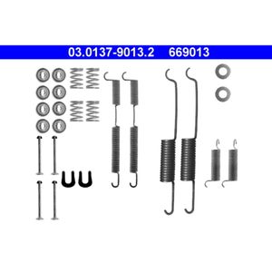 Zubehörsatz Bremsbacken ATE 03.0137-9013.2 für Ford Renault Hyundai Taunus V