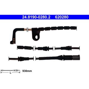 Warnkontakt Bremsbelagverschleiß ATE 24.8190-0280.2 für BMW X6
