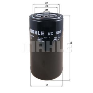 Kraftstofffilter MAHLE KC 601