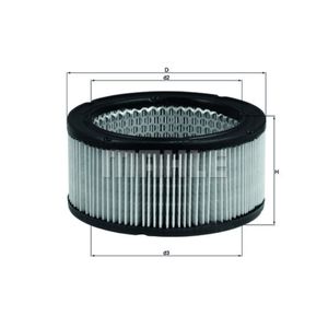 Luftfilter MAHLE LX 213 für Ford Saab Porsche Taunus 12m II 96