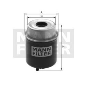 Kraftstofffilter MANN-FILTER WK 8136