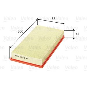 Luftfilter VALEO 585293 für VW Polo Touran Golf V Plus