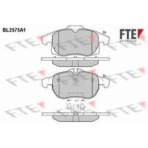 Bremsbelagsatz Scheibenbremse FTE 9010826 für Saab Opel Cadillac 9-3 Vectra C