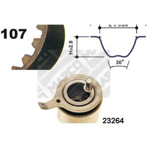 Zahnriemensatz MAPCO 73537 für Chevrolet Daewoo Matiz Tico Spark