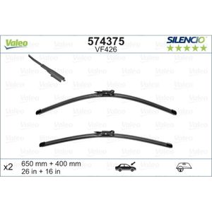 Wischblatt VALEO 574375 (10 Stk.) für Opel Corsa D