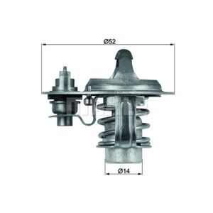 Thermostat Kühlmittel MAHLE TX 76 88D für Kia Sportage Clarus Besta