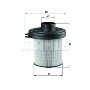 Luftfilter MAHLE LX 291 für Citroën Peugeot Talbot AX