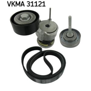 Keilrippenriemensatz SKF VKMA 31121 für Skoda VW Seat Fabia II Polo Roomster