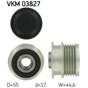 Generatorfreilauf SKF VKM 03827 für Mercedes-Benz A-Class Vaneo