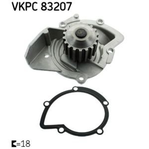 Wasserpumpe Motorkühlung SKF VKPC 83207 für Citroën Peugeot Fiat Ford DS C4 II