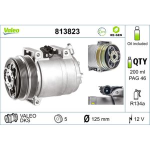 Kompressor Klimaanlage VALEO 813823 für Ford Volvo Focus II Turnier V50