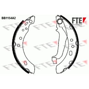 Bremsbackensatz FTE 9100029