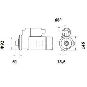 Starter MAHLE MS 778