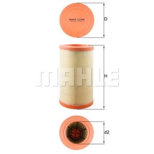 Luftfilter MAHLE LX 2088 für Fiat Lancia Alfa Romeo Bravo II Delta III 4C