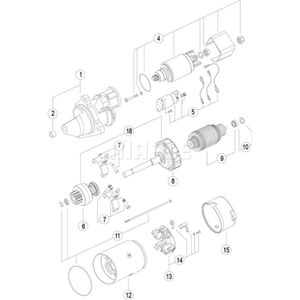 Starter MAHLE MS 248